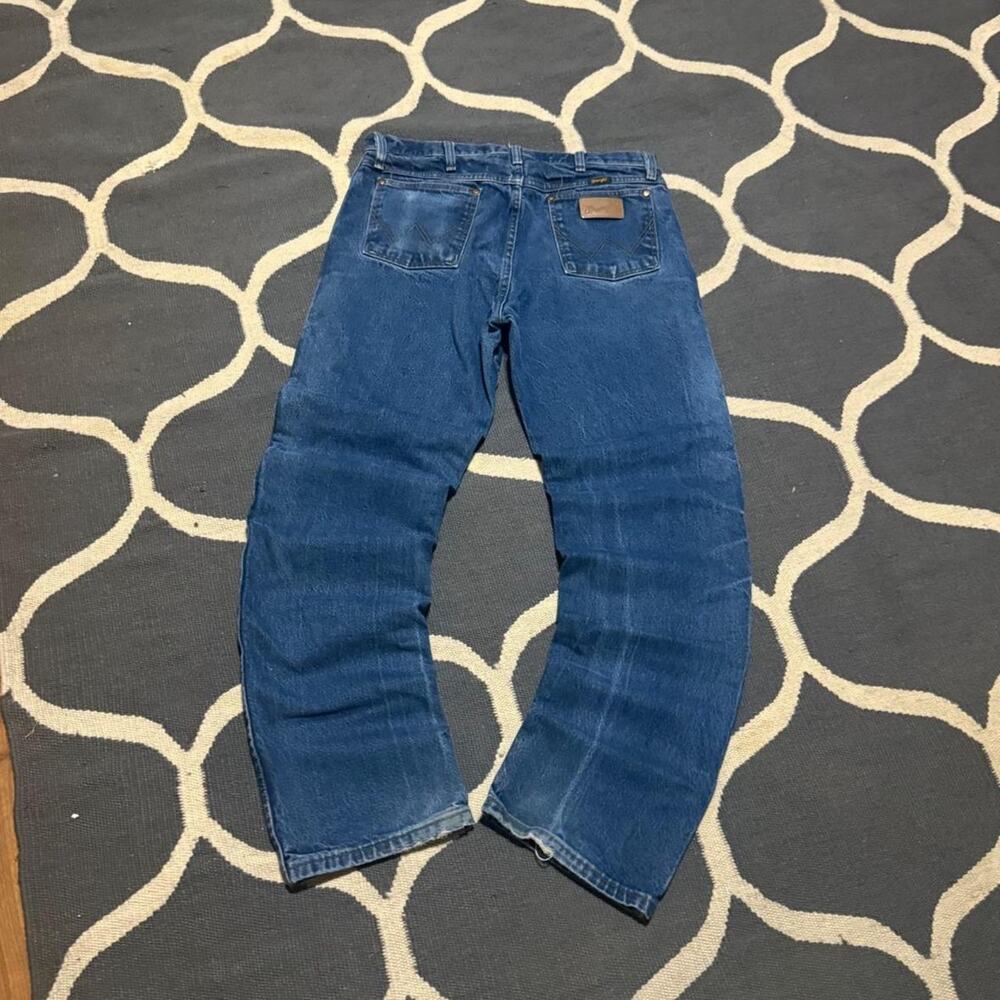 Vintage Y2K Wrangler Straight Leg Blue Jeans